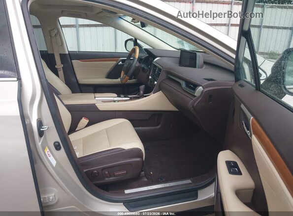 2T2ZZMCA6GC023514 2016 LEXUS RX 350 Gold Vista interior delantera