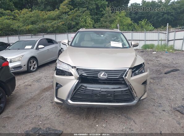 2T2ZZMCA6GC023514 2016 LEXUS RX 350 Gold Vista del cuadro de instrumentos