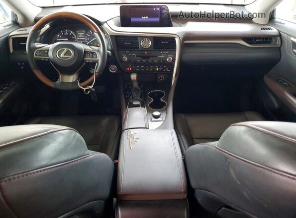 2T2ZZMCA6HC060189 2017 LEXUS RX White Dashboard view