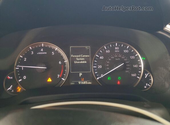 2T2ZZMCA6HC060189 2017 LEXUS RX White Instrument cluster view