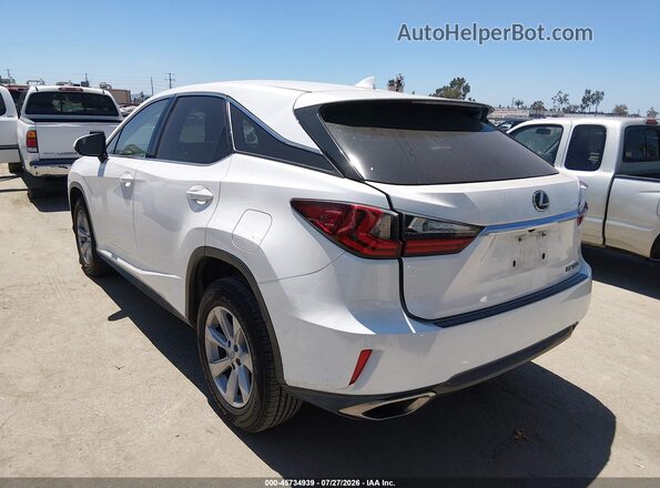2T2ZZMCA6HC069006 2017 LEXUS RX 350 Белый Задняя левая четверть