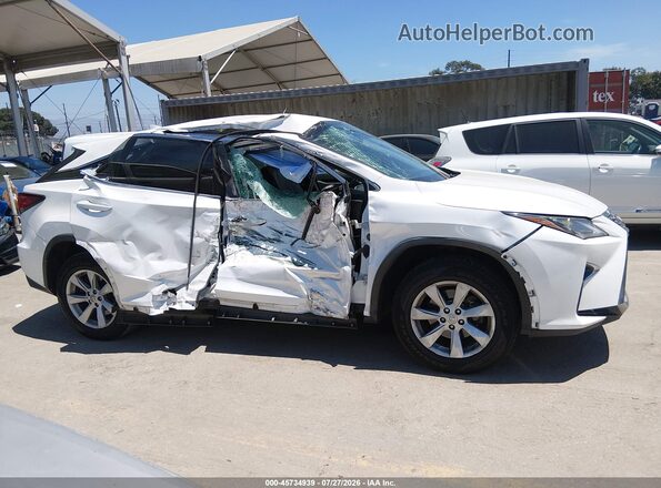 2T2ZZMCA6HC069006 2017 LEXUS RX 350 Белый Вид задней части салона