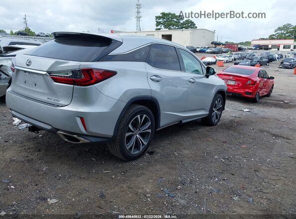 2T2ZZMCA6JC106268 2018 LEXUS RX 350 Серебряный Задняя правая четверть