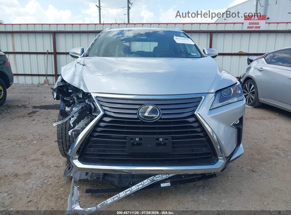 2T2ZZMCA6KC133293 2019 LEXUS RX 350 Silver Vista del cuadro de instrumentos