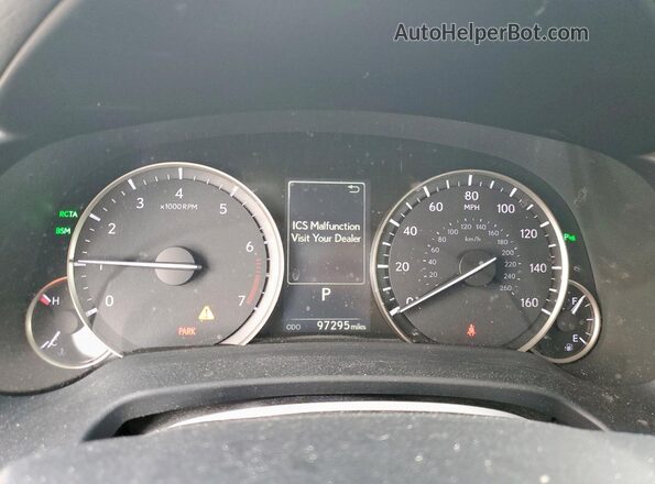 2T2ZZMCA6KC142544 2019 LEXUS RX Silver Вид щитка приладів