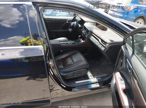 2T2ZZMCA7GC010495 2016 LEXUS RX 350 Black Vista interior delantera