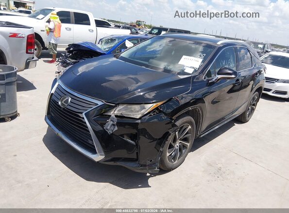 2T2ZZMCA7GC010495 2016 LEXUS RX 350 Black Vista tres cuartos delantera izquierda