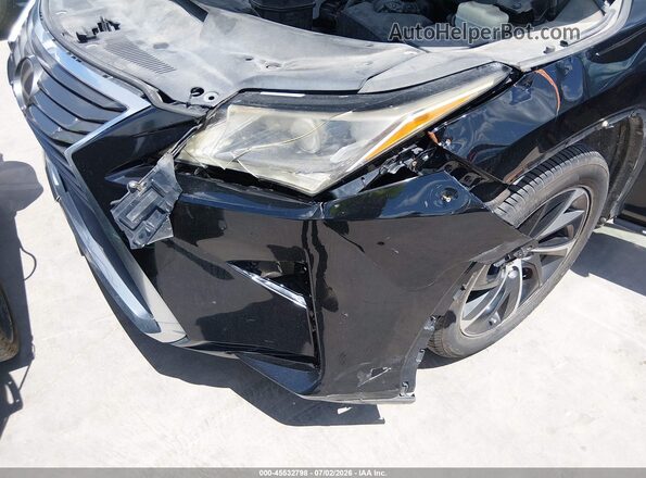 2T2ZZMCA7GC010495 2016 LEXUS RX 350 Black Vista frontal