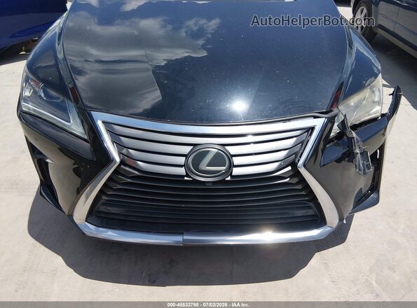 2T2ZZMCA7GC010495 2016 LEXUS RX 350 Black Vista del cuadro de instrumentos