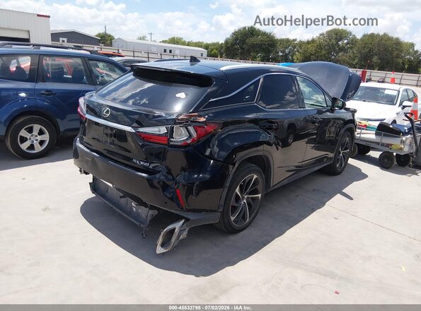2T2ZZMCA7GC010495 2016 LEXUS RX 350 Black Trasero derecho