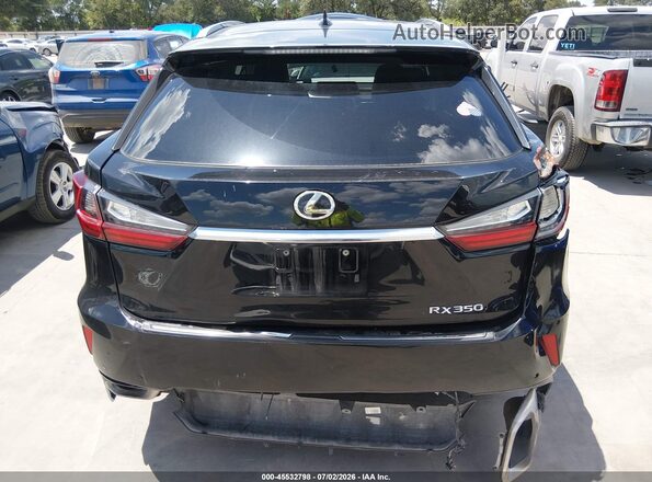 2T2ZZMCA7GC010495 2016 LEXUS RX 350 Black 