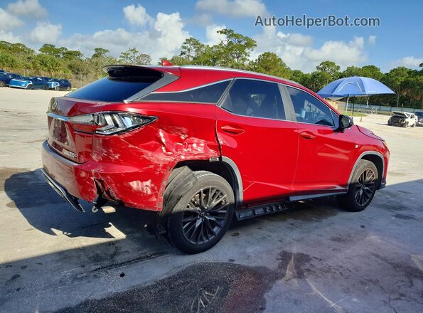 2T2ZZMCA7HC046527 2017 LEXUS RX Red Trasero derecho
