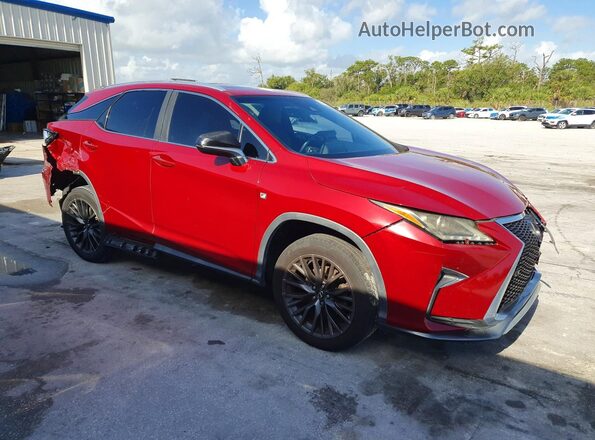 2T2ZZMCA7HC046527 2017 LEXUS RX Red Delantero derecho