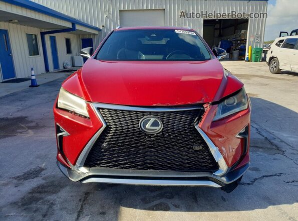 2T2ZZMCA7HC046527 2017 LEXUS RX Red Vista frontal