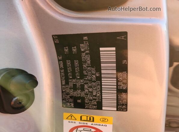 2T2ZZMCA7HC067359 2017 LEXUS RX Silver Vista interior de 360 grados