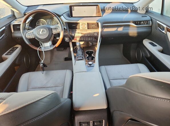 2T2ZZMCA7HC067359 2017 LEXUS RX Silver Vista del salpicadero