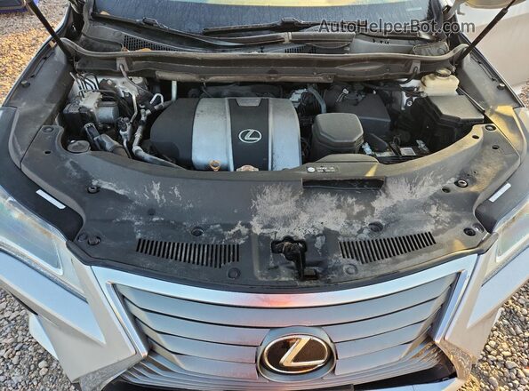 2T2ZZMCA7HC067359 2017 LEXUS RX Silver Vista del compartimento del motor