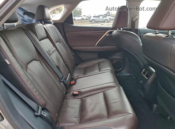 2T2ZZMCA7HC078474 2017 LEXUS RX Silver უკანა სალონის ხედი