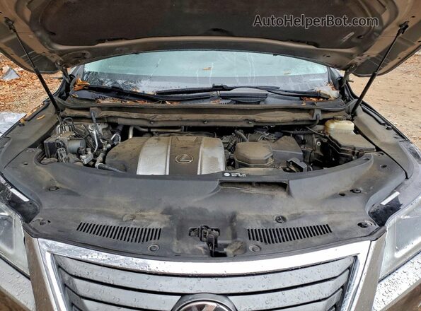 2T2ZZMCA7HC078474 2017 LEXUS RX Silver ძრავის განყოფილების ხედი