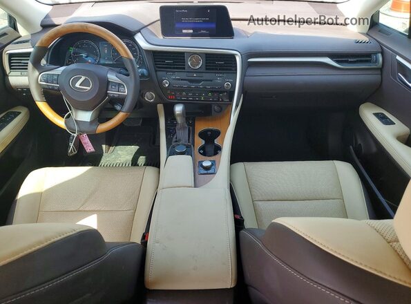 2T2ZZMCA7JC100284 2018 LEXUS RX Silver Dashboard view