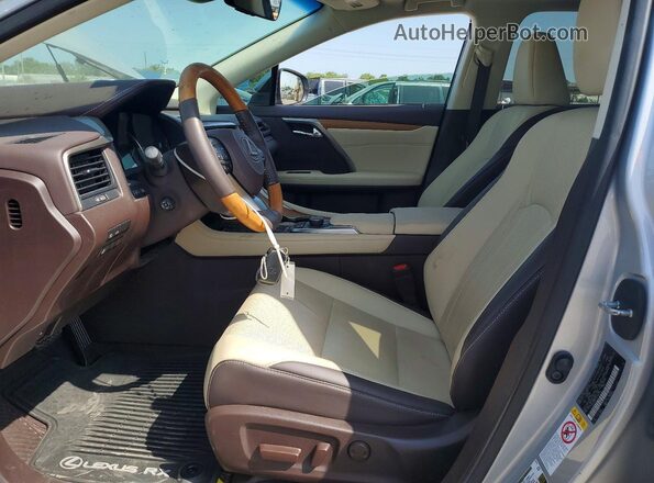 2T2ZZMCA7JC100284 2018 LEXUS RX Silver Front interior view