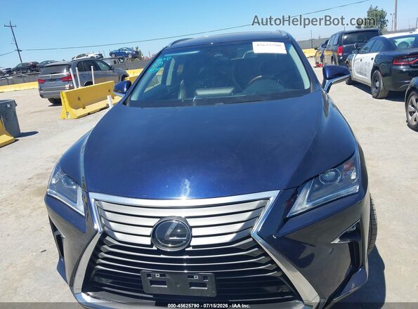 2T2ZZMCA7KC131164 2019 LEXUS RX 350 Blue Vista del cuadro de instrumentos