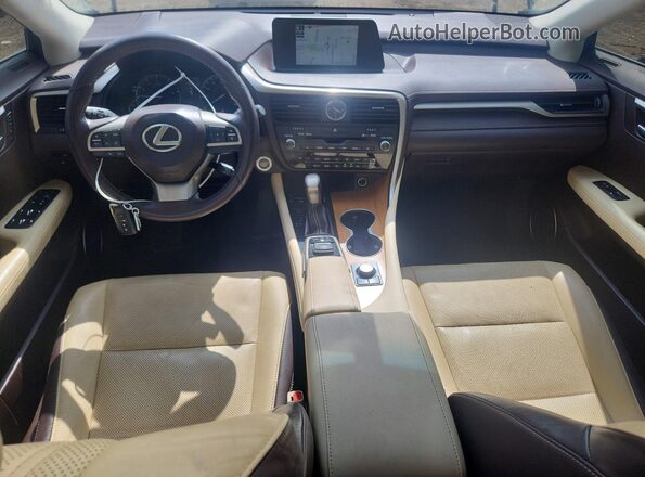 2T2ZZMCA8GC034028 2016 LEXUS RX White წინა პანელის ხედი