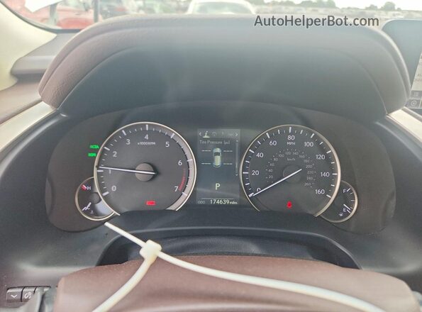 2T2ZZMCA8GC034028 2016 LEXUS RX White ხელსაწყოთა პანელის ხედი