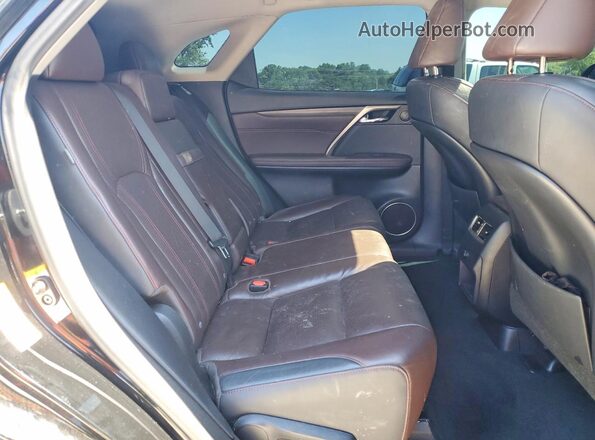 2T2ZZMCA8HC067628 2017 LEXUS RX Black Widok wnętrza z tyłu