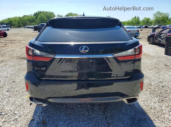 2T2ZZMCA8HC067628 2017 LEXUS RX Black Widok z tyłu