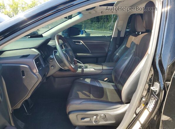 2T2ZZMCA8HC067628 2017 LEXUS RX Black Widok wnętrza z przodu
