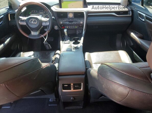 2T2ZZMCA8HC067628 2017 LEXUS RX Black Widok deski rozdzielczej
