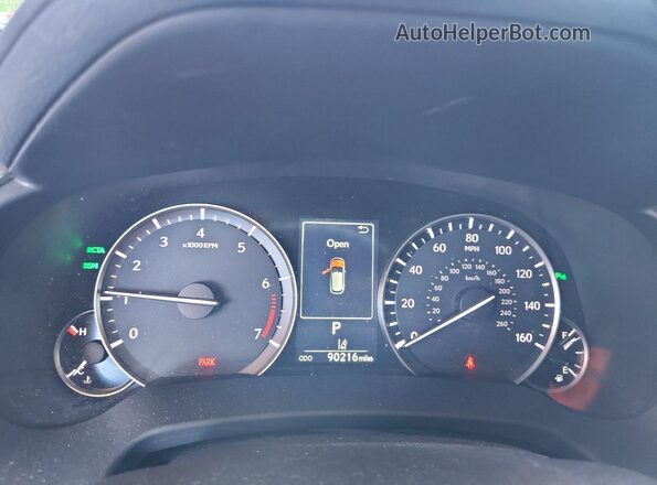 2T2ZZMCA8HC074515 2017 LEXUS RX Gray Вид щитка приладів