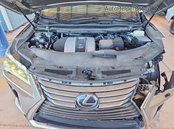 2T2ZZMCA8HC074515 2017 LEXUS RX Gray Вид підкапотного простору