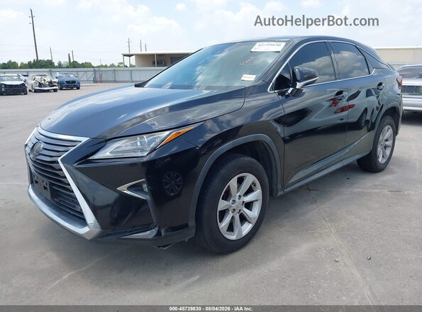 2T2ZZMCA8HC087071 2017 LEXUS RX 350 Black Przód lewy