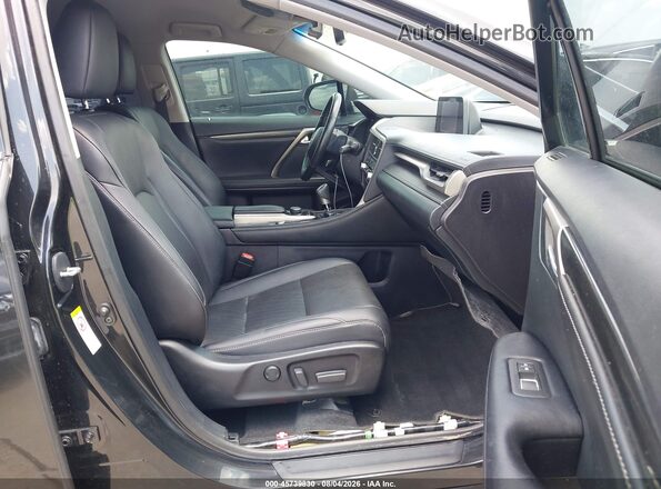 2T2ZZMCA8HC087071 2017 LEXUS RX 350 Black Widok wnętrza z przodu