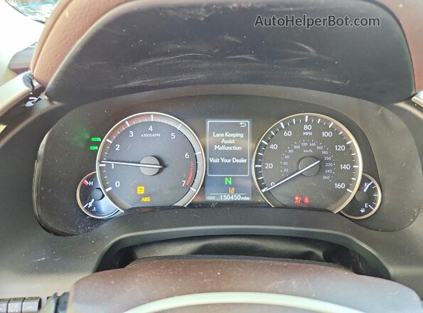 2T2ZZMCA8JC096035 2018 LEXUS RX Белый Вид щитка приборов