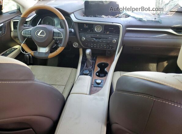 2T2ZZMCA8KC125230 2019 LEXUS RX Silver Dashboard view