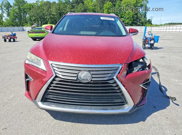 2T2ZZMCA9GC022843 2016 LEXUS RX Burgundy წინა ხედი
