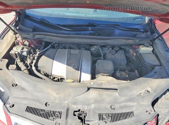 2T2ZZMCA9GC022843 2016 LEXUS RX Burgundy ძრავის განყოფილების ხედი