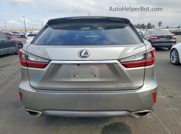 2T2ZZMCA9HC036503 2017 LEXUS RX Серый Вид сзади