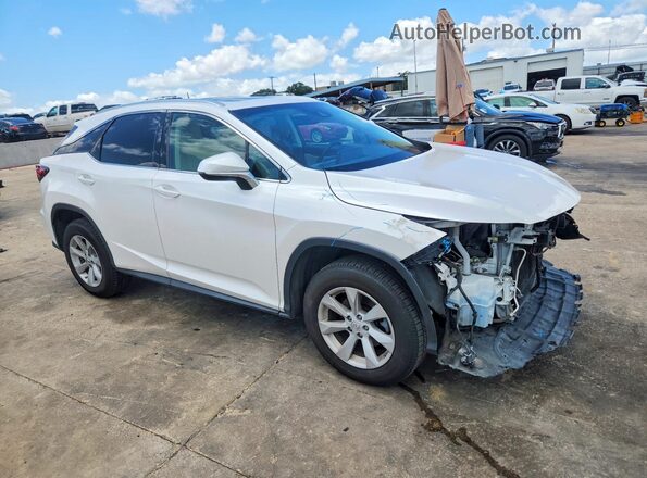 2T2ZZMCA9HC046724 2017 LEXUS RX Белый Передняя правая четверть