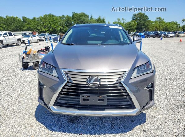 2T2ZZMCA9JC103221 2018 LEXUS RX Charcoal Вид спереду