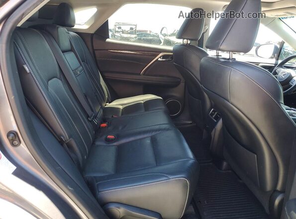 2T2ZZMCA9JC103221 2018 LEXUS RX Charcoal Вид задньої частини салону