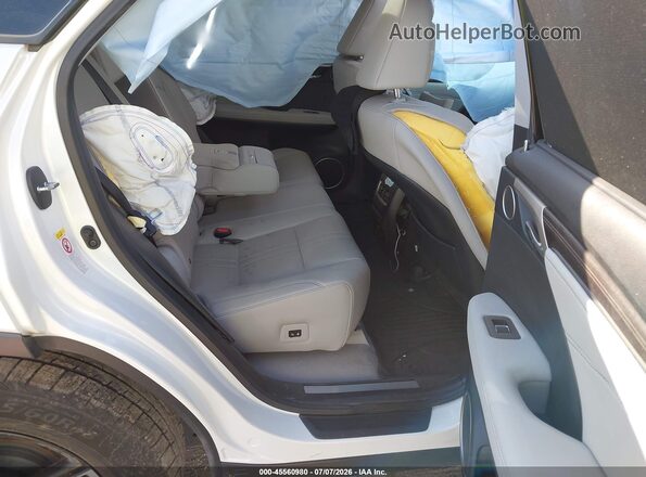 2T2ZZMCAXGC007865 2016 LEXUS RX 350 White Vista de la etiqueta del VIN