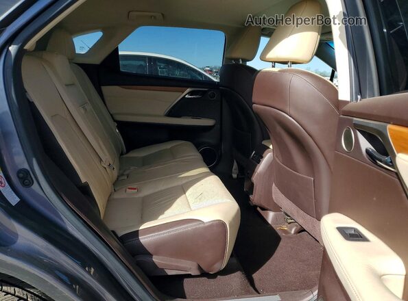 2T2ZZMCAXGC019515 2016 LEXUS RX Gray Vista interior trasera