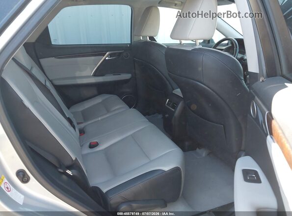 2T2ZZMCAXGC019532 2016 LEXUS RX 350 Silver Vista de la etiqueta del VIN