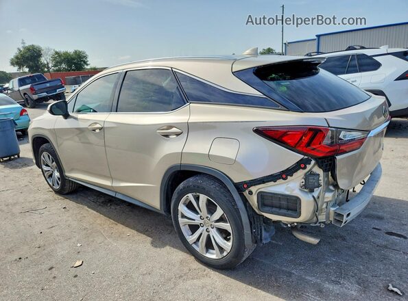 2T2ZZMCAXGC027579 2016 LEXUS RX Золотой Задняя левая четверть