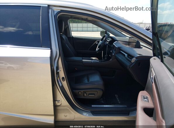 2T2ZZMCAXHC047624 2017 LEXUS RX 350 Gray Widok wnętrza z przodu