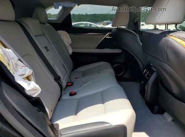 2T2ZZMCAXHC074628 2017 LEXUS RX Черный Вид задней части салона
